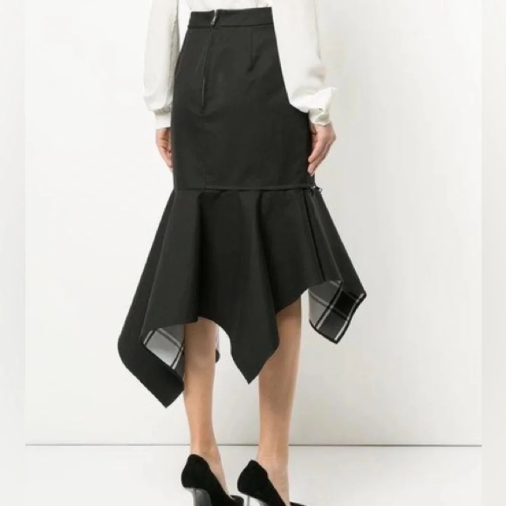 MONSE zipper trumpet skirt NWOT